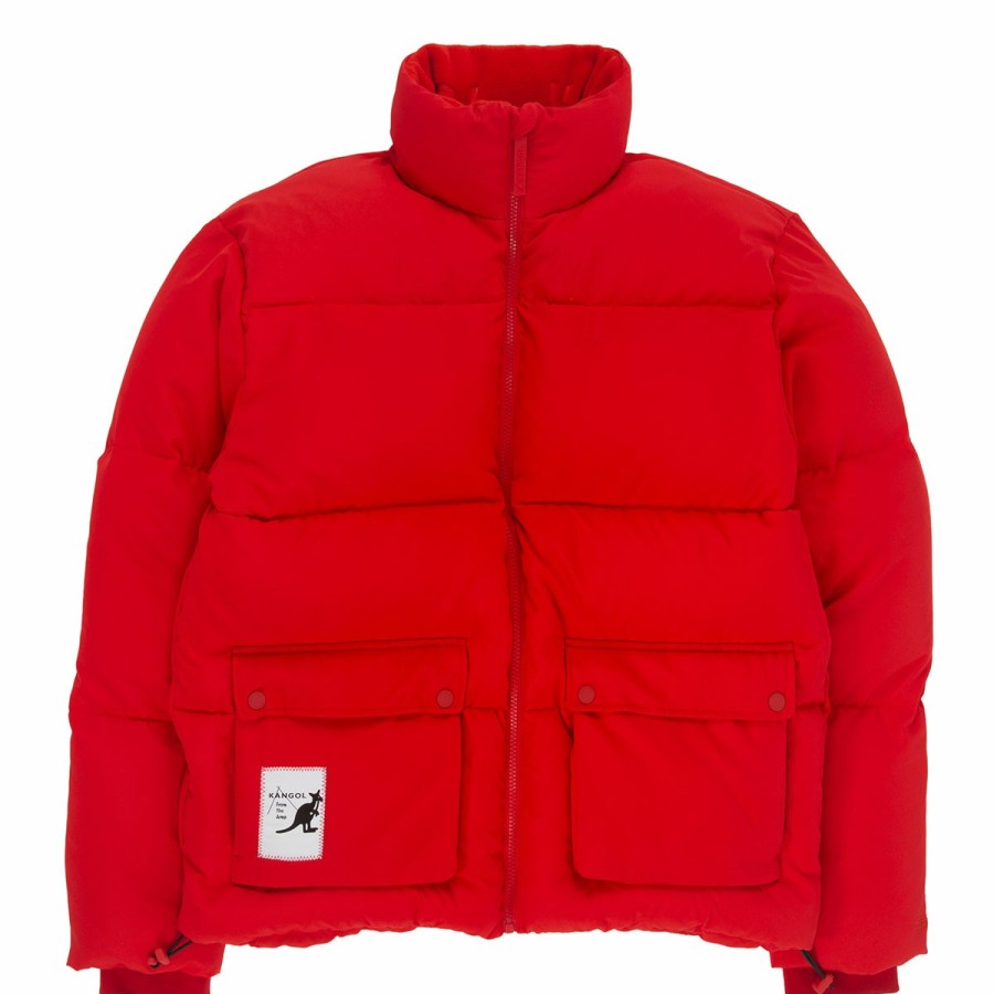 Clothing & Accessories Kangol | Patch Pocket Down Jacket