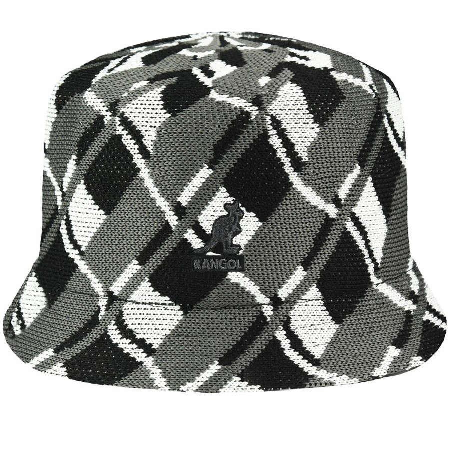 Women'S Kangol Bucket Hats | Wavy Pane Bin