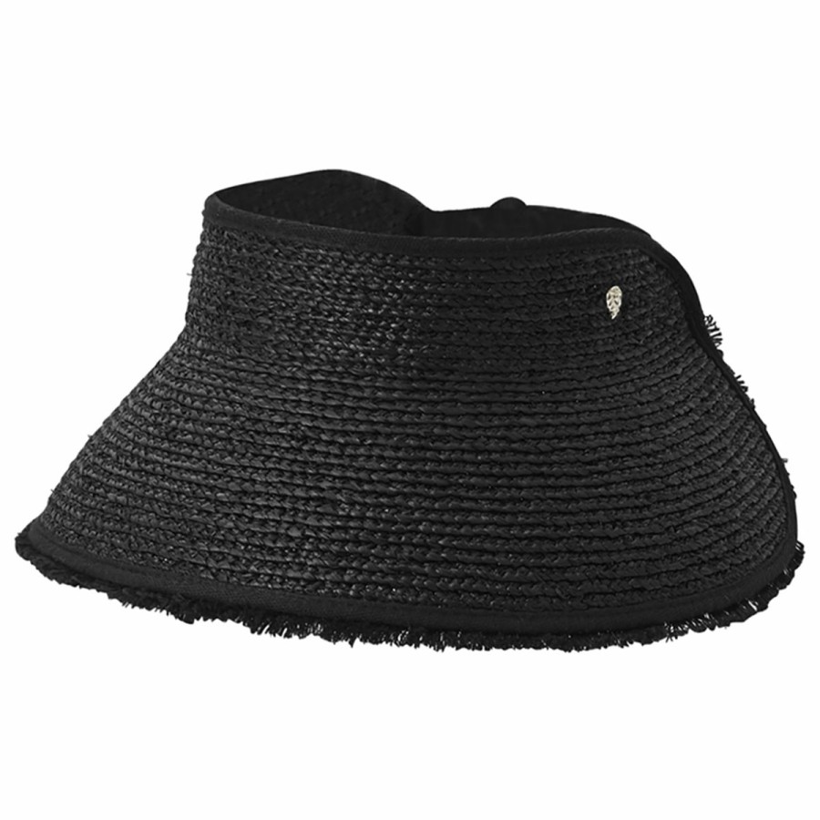 Women'S Helen Kaminski Visors | Aleeya 9 Fringe Visor