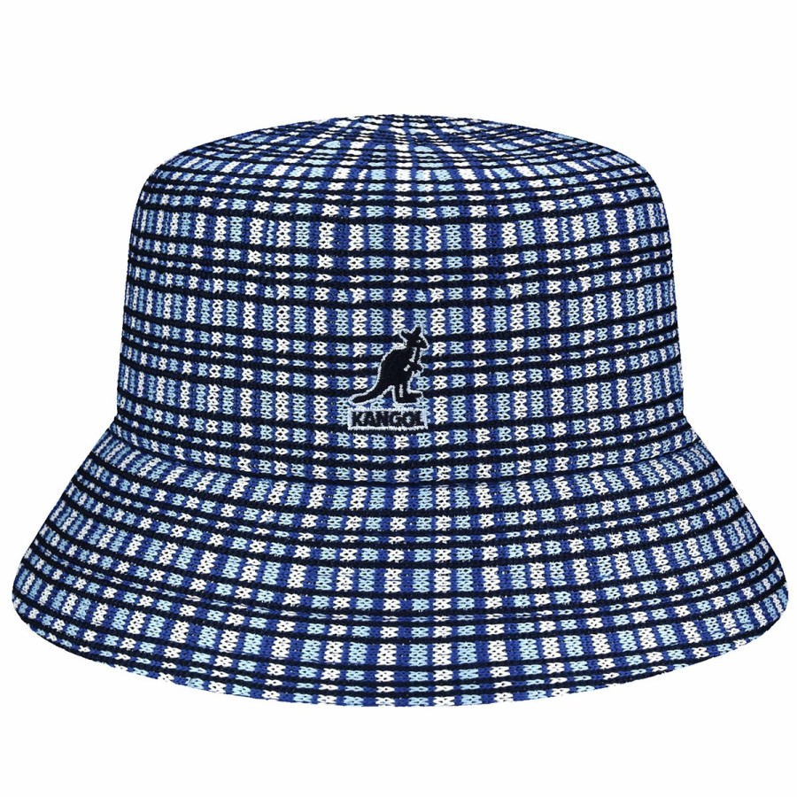 Men'S Kangol Bucket Hats | Prep Plaid Bucket