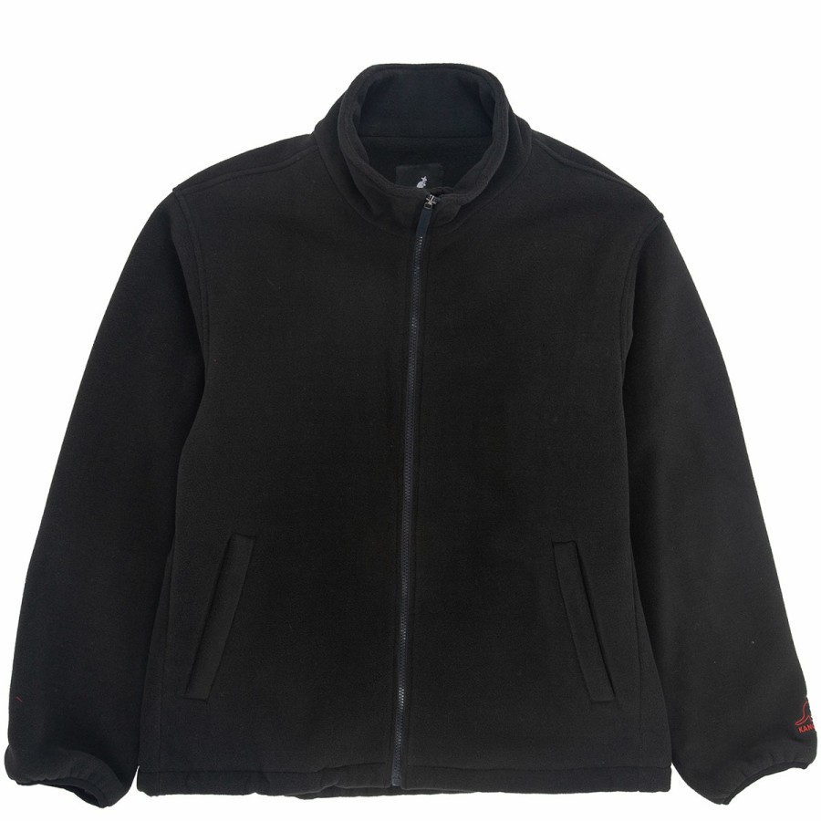 Clothing & Accessories Kangol | Zip Up Fleece Jacket