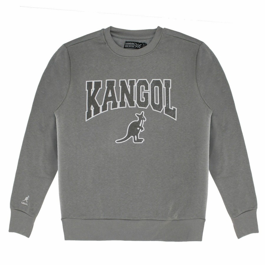 Clothing & Accessories Kangol | Kangol Graphic Plush Sweatshirt