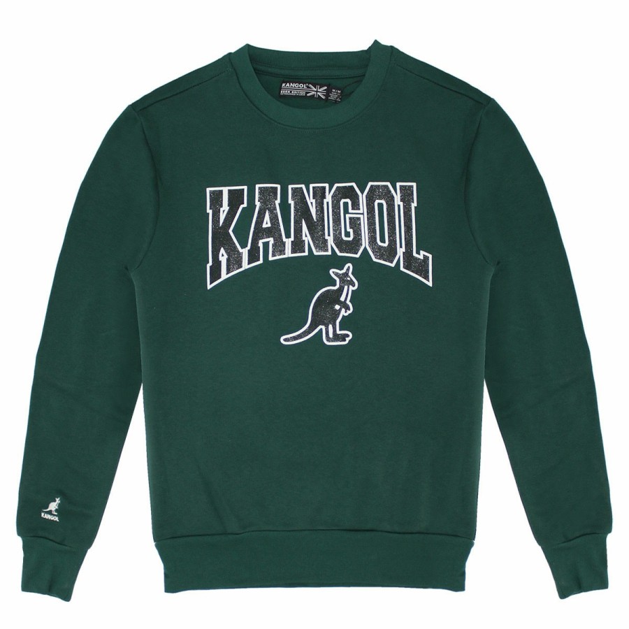 Clothing & Accessories Kangol | Kangol Graphic Plush Sweatshirt