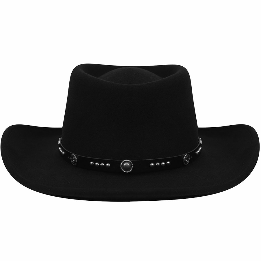 Men'S Renegade Gamblers | Joker Western Hat Black