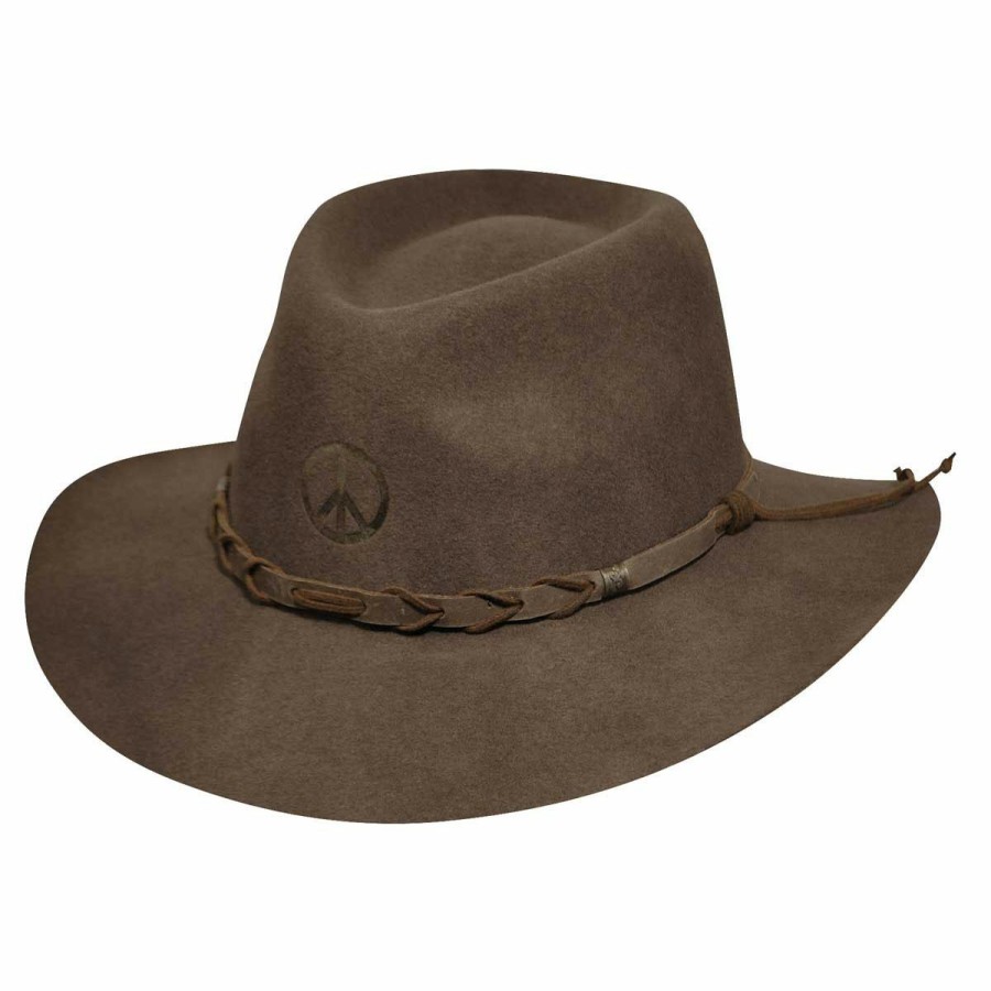 Men'S Bollman Hat Company Outback Hats | 1960S Bollman Heritage Collection Hippie Pecan