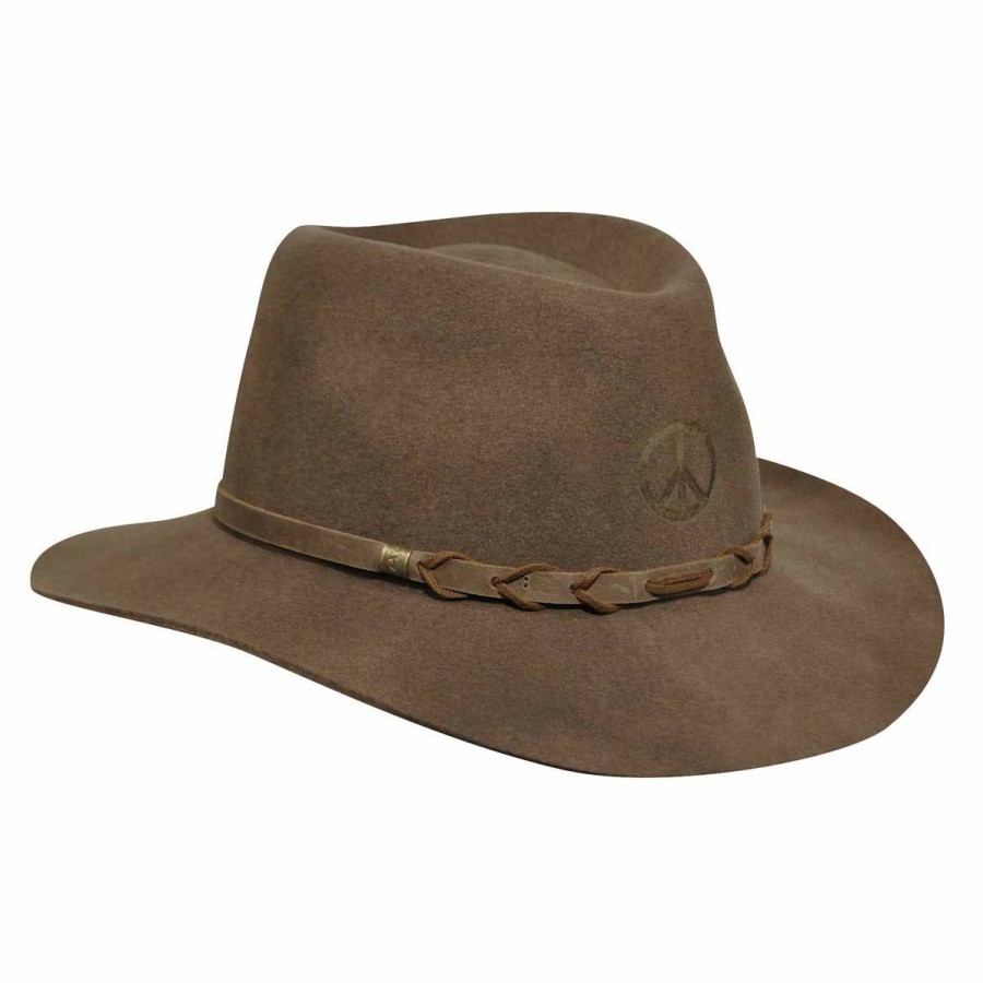 Men'S Bollman Hat Company Outback Hats | 1960S Bollman Heritage Collection Hippie Pecan