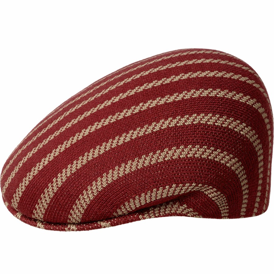 Men'S Kangol Ivy & Flat Caps | Twist Stripe 504