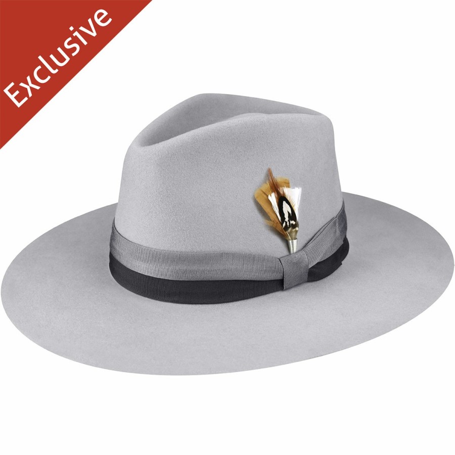 Women'S Trimmed & Crowned Fedoras | 713 Fedora