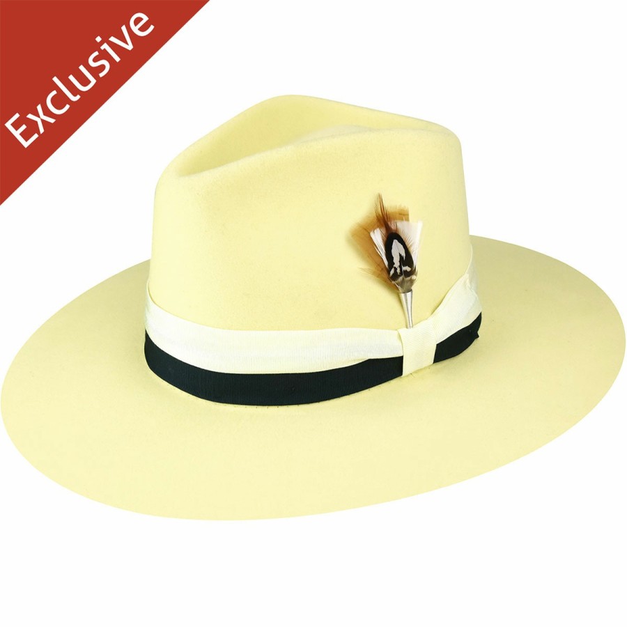 Women'S Trimmed & Crowned Fedoras | 713 Fedora