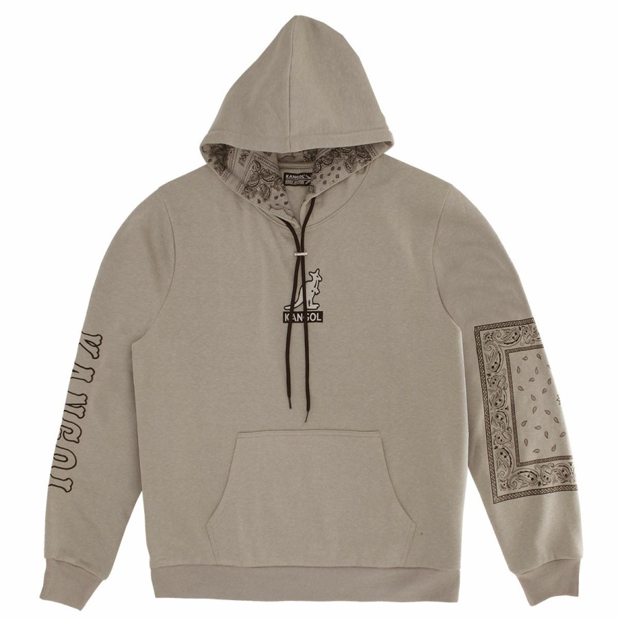 Clothing & Accessories Kangol | Men'S Boxed Out Paisley Hoodie