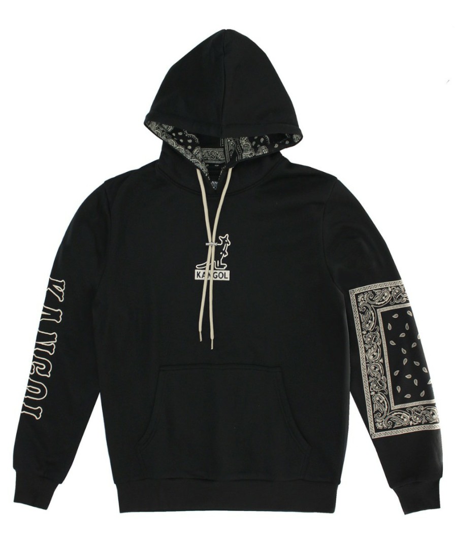 Clothing & Accessories Kangol | Men'S Boxed Out Paisley Hoodie