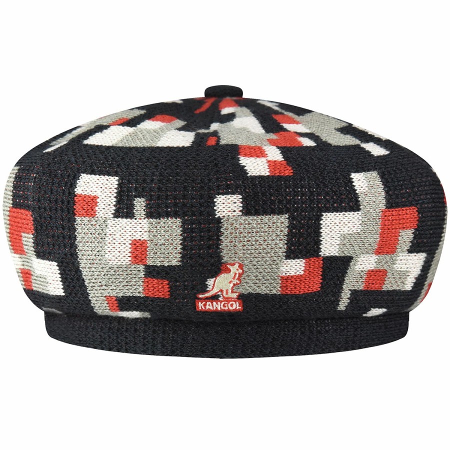 Women'S Kangol Berets | Pixelated Plaid Beret