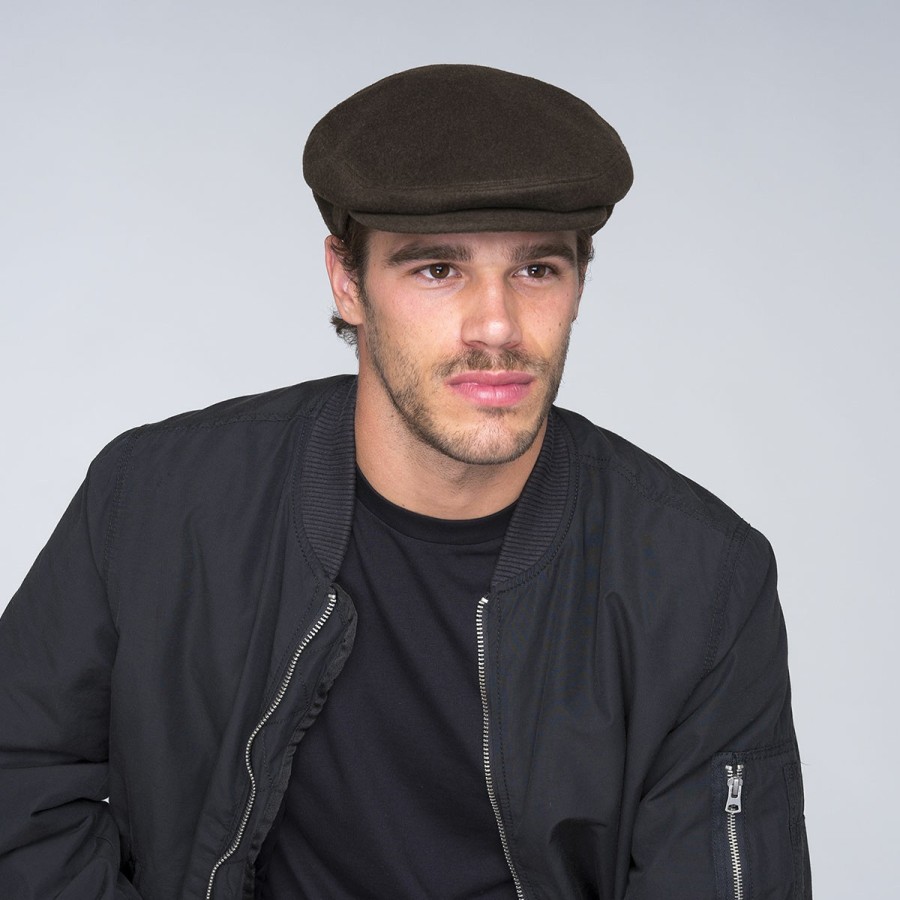 Men'S Bailey 1922 Ivy & Flat Caps | Lord Wool Ivy Cap