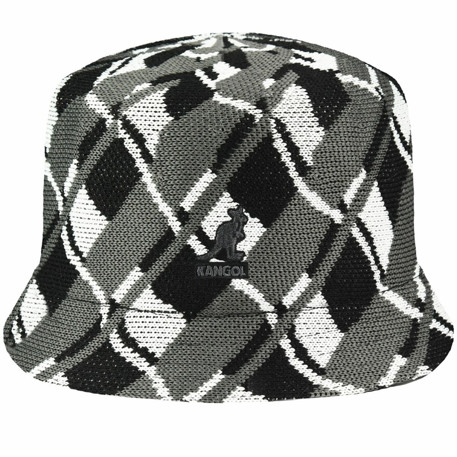 Men'S Kangol Bucket Hats | Wavy Pane Bin