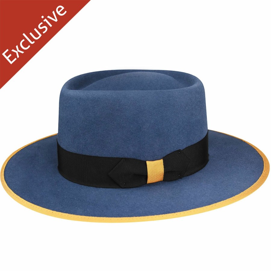 Men'S Trimmed & Crowned Fedoras | 415 Fedora