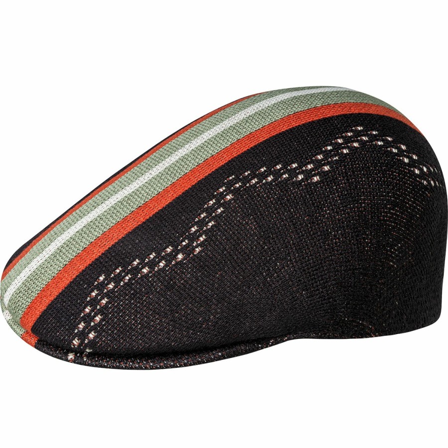 Men'S Kangol Ivy & Flat Caps | Slick Stripe 507