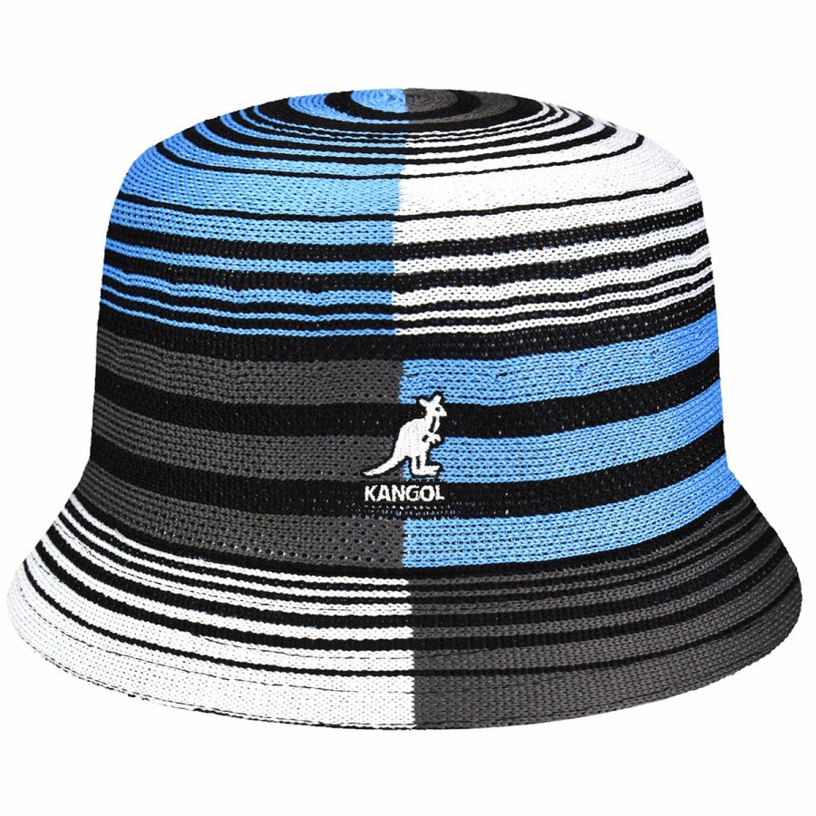 Men'S Kangol Bucket Hats | Digital Stripes Bin