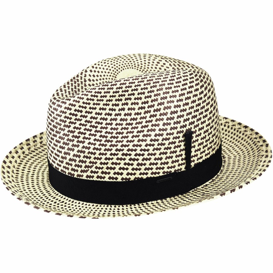 Women'S Bailey 1922 Fedoras | Hernen Panama Fedora Espresso Check