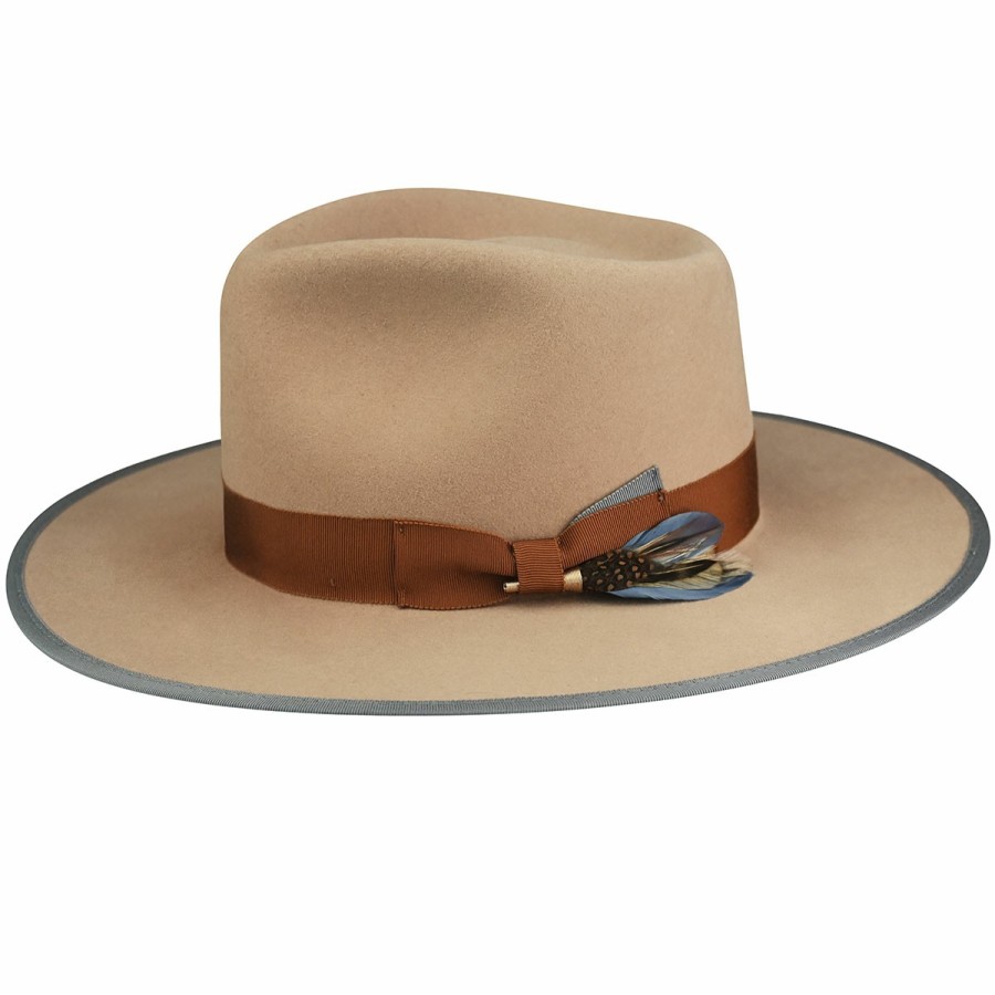 Men'S Trimmed & Crowned Fedoras | 214 Fedora