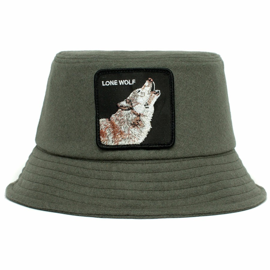 Men'S Goorin Bros. Bucket Hats | Wolf Heat Bucket Sage