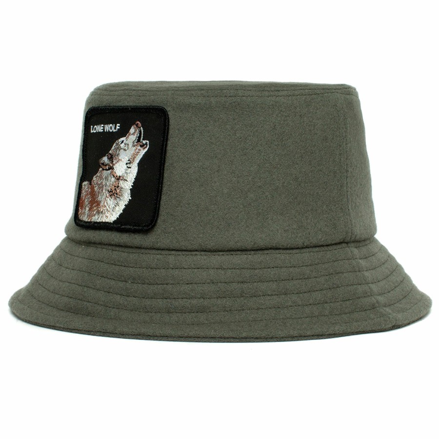 Men'S Goorin Bros. Bucket Hats | Wolf Heat Bucket Sage