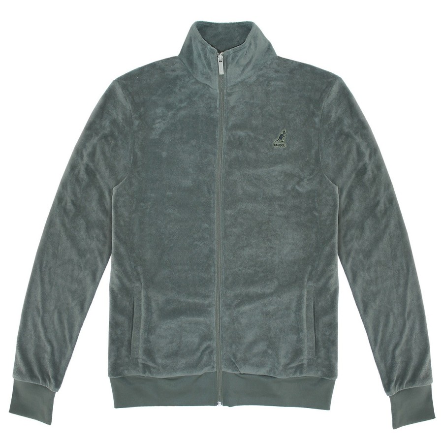 Clothing & Accessories Kangol | Men'S Terry Cloth Jacket