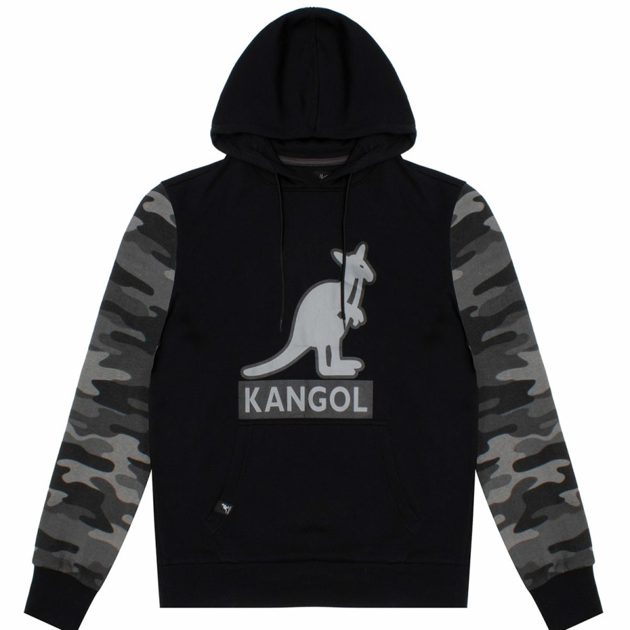 Clothing & Accessories Kangol | Contrast Camo Hoodie