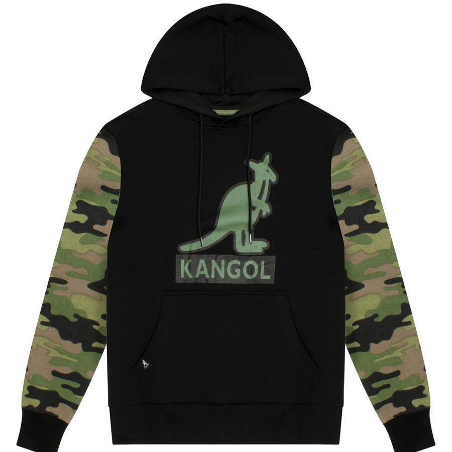 Clothing & Accessories Kangol | Contrast Camo Hoodie