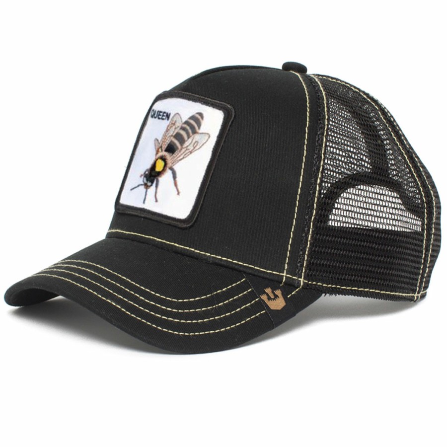 Men'S Goorin Bros. Baseball Caps | Queen Bee Trucker Hat Black