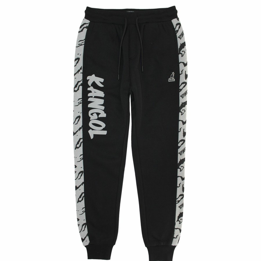 Clothing & Accessories Kangol | Men'S Animal Print Aop Joggers