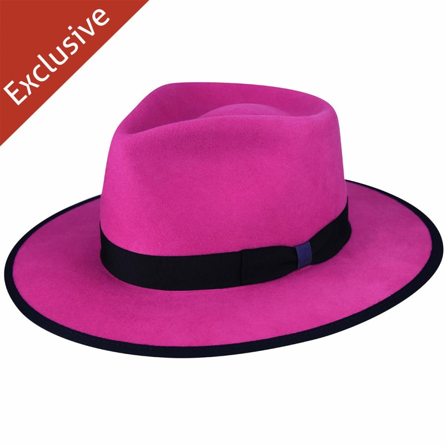 Men'S Trimmed & Crowned Fedoras | 216 Fedora