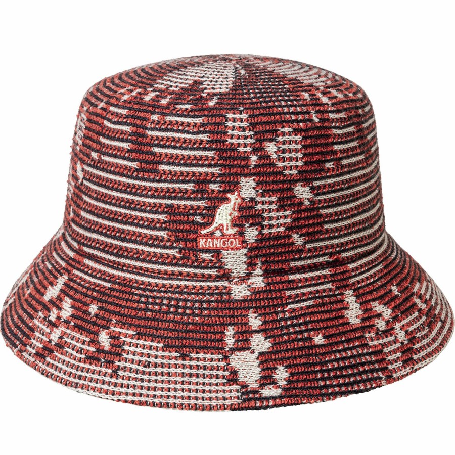 Men'S Kangol Bucket Hats | Camo Rib Bucket