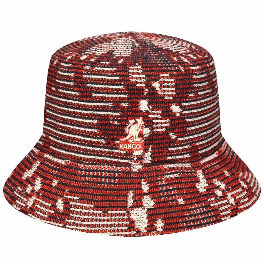 Men'S Kangol Bucket Hats | Camo Rib Bucket