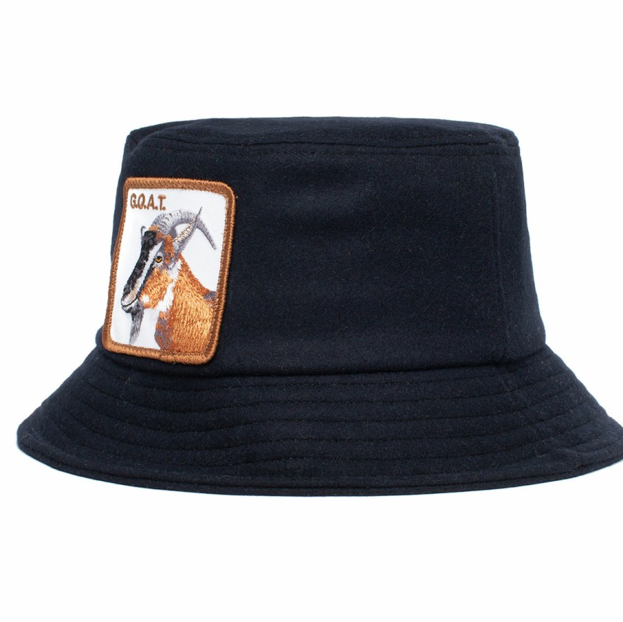 Women'S Goorin Bros. Bucket Hats | G.O.A.T. Heat Bucket Navy