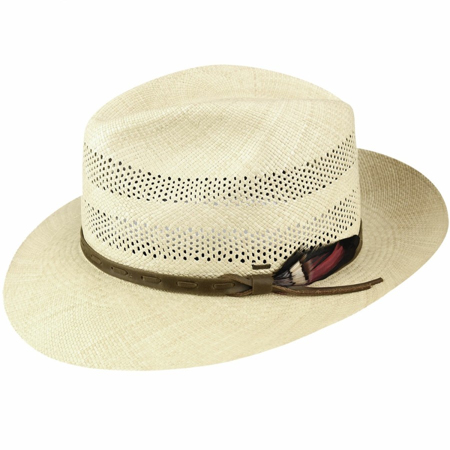 Women'S Bailey 1922 Fedoras | Ezra Panama Fedora Unbleached