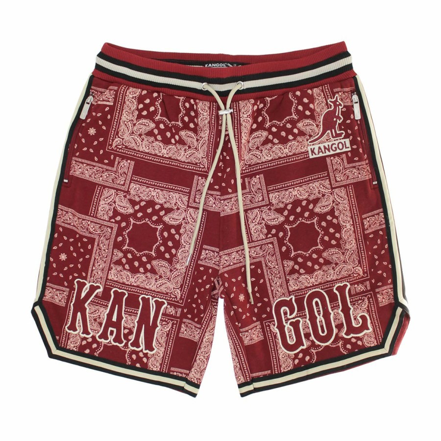 Clothing & Accessories Kangol | Men'S Boxed Out Paisley Shorts