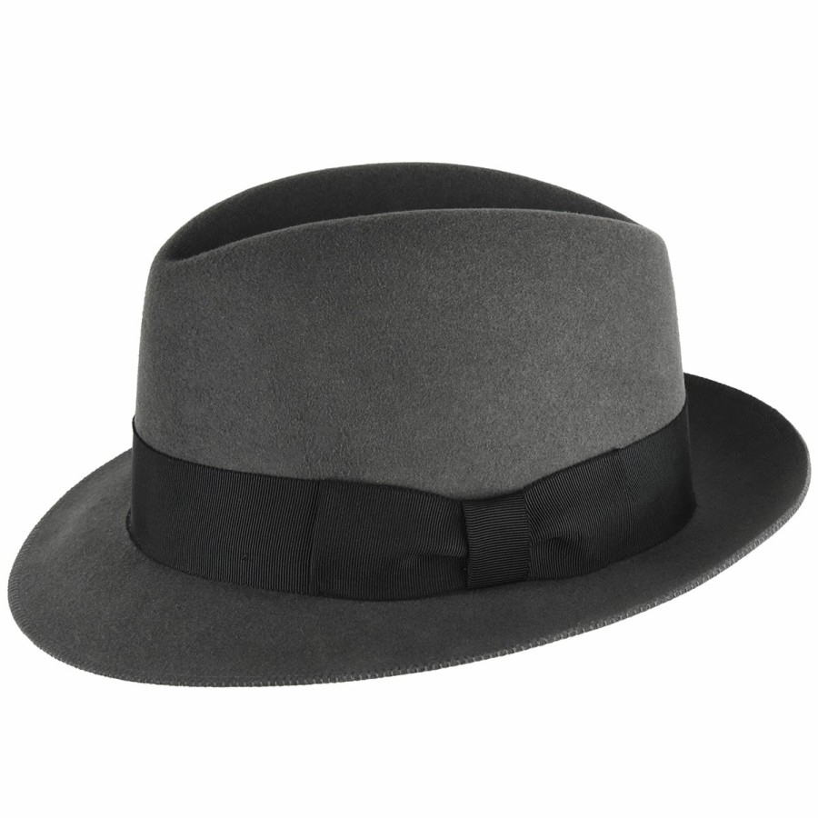 Men'S Bollman Hat Company Trilbies | 1930S Bollman Heritage Collection Trilby Senate