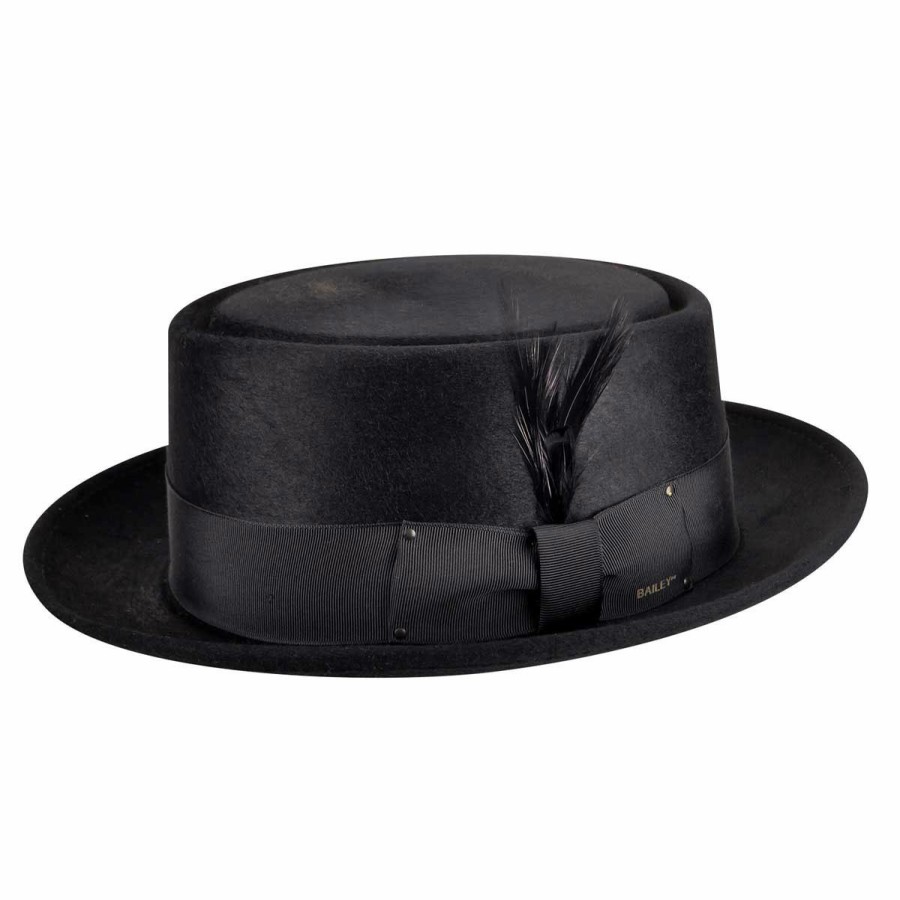 Men'S Bailey 1922 Pork Pies | Jett Pork Pie Hat