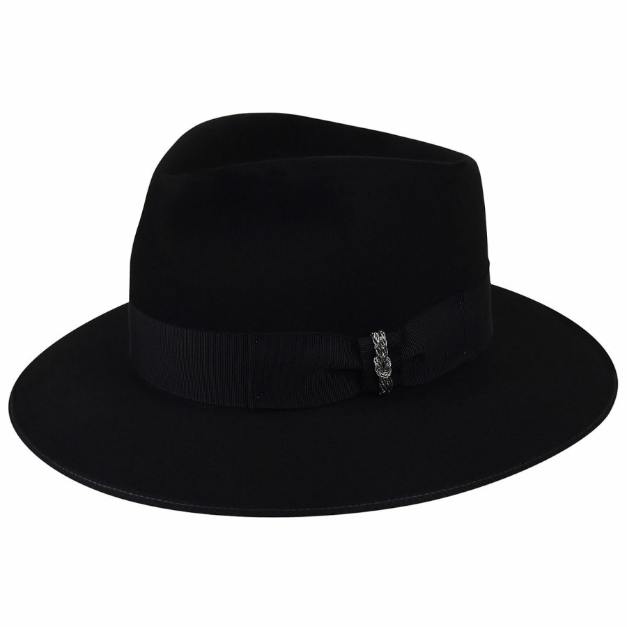 Men'S Bailey 1922 Fedoras | Auman Fedora Black