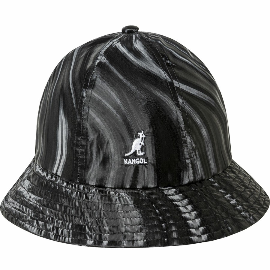 Women'S Kangol Bucket Hats | Optic Casual Black