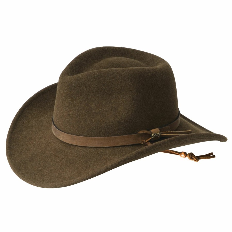 Men'S Wind River Outback Hats | Morgan Outback Hat Olive Mix