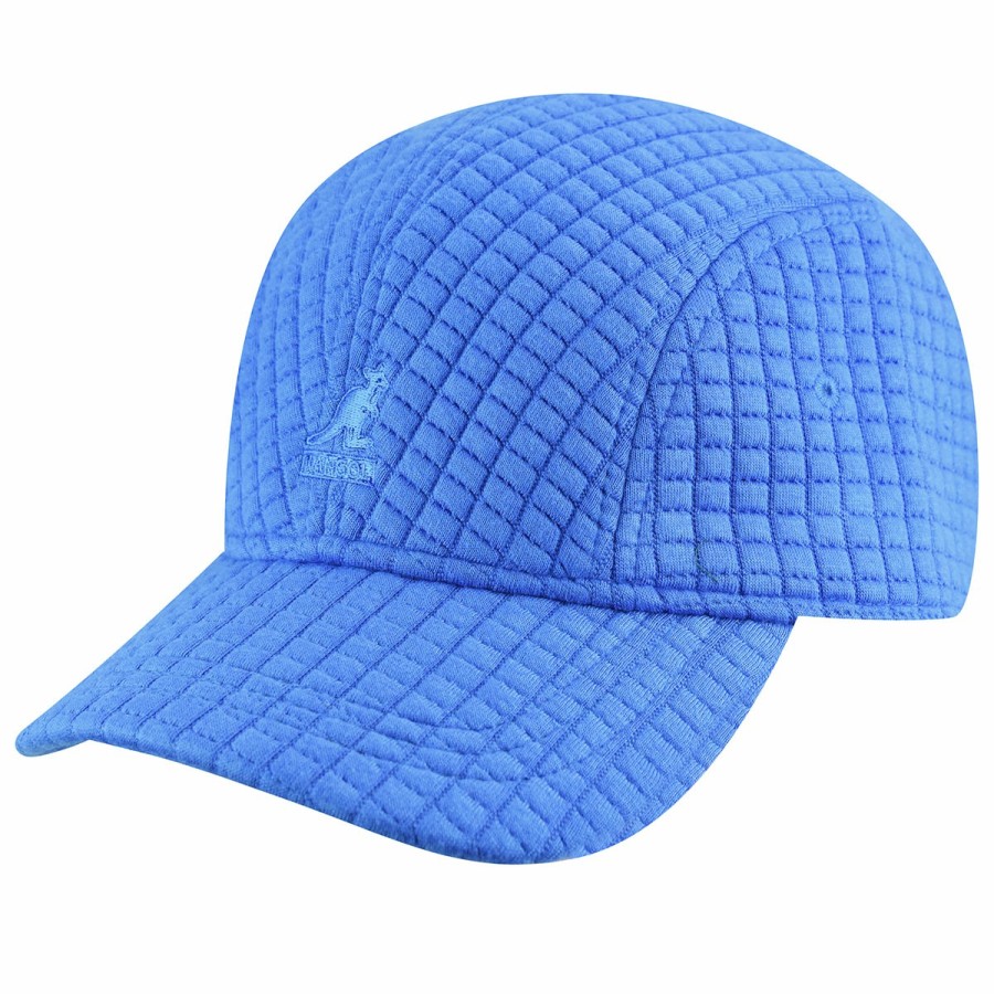 Men'S Kangol Baseball Caps | Check Quilt 4 Panel Cap