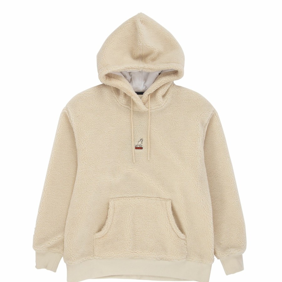 Clothing & Accessories Kangol | Sherpa Hoodie Beige