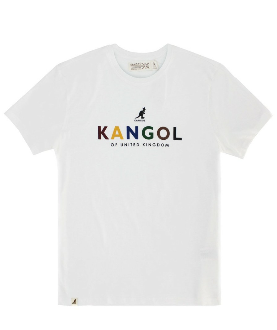 Clothing & Accessories Kangol | Kangol United Kingdom Graphic Tee White