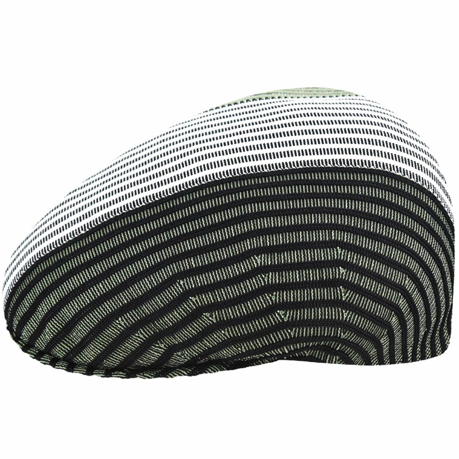 Men'S Kangol Ivy & Flat Caps | Tri Tone Rib 504