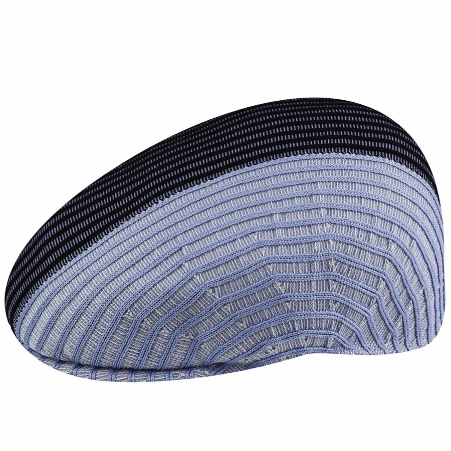 Men'S Kangol Ivy & Flat Caps | Tri Tone Rib 504