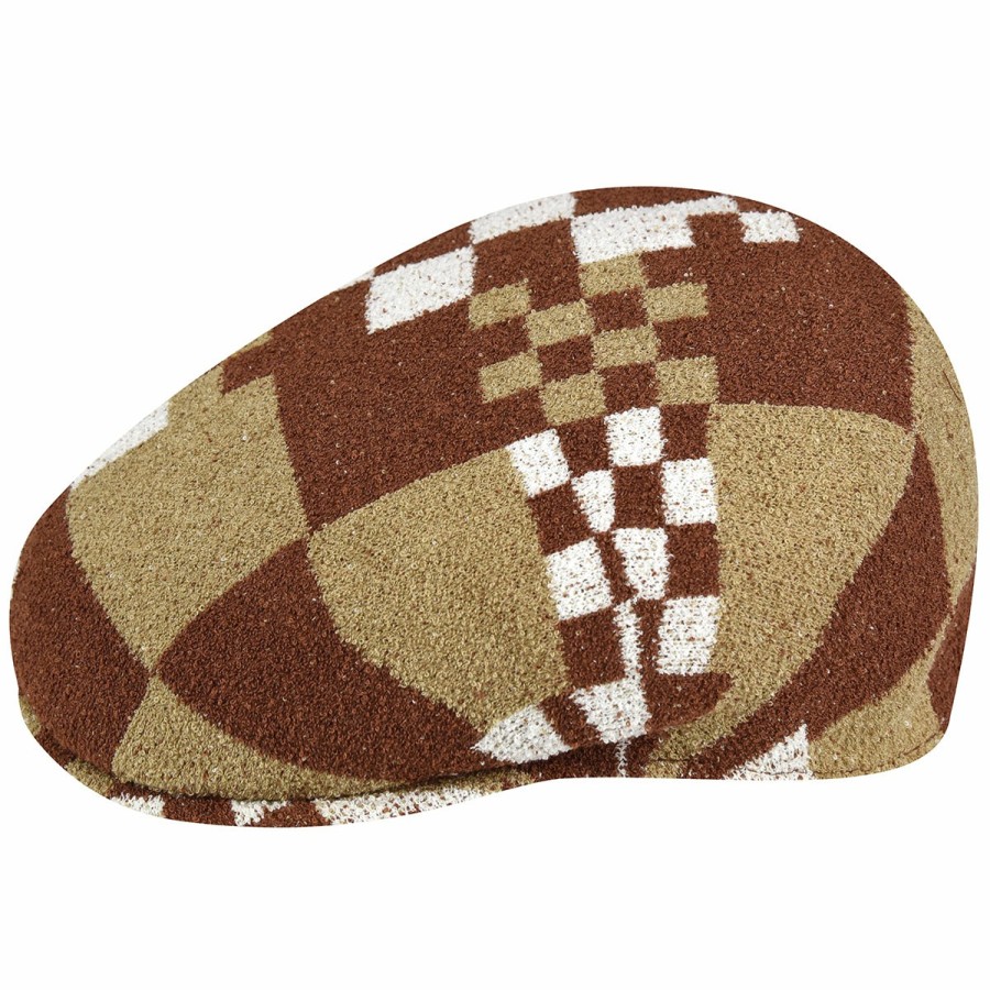 Men'S Kangol Ivy & Flat Caps | Pop Gingham 504