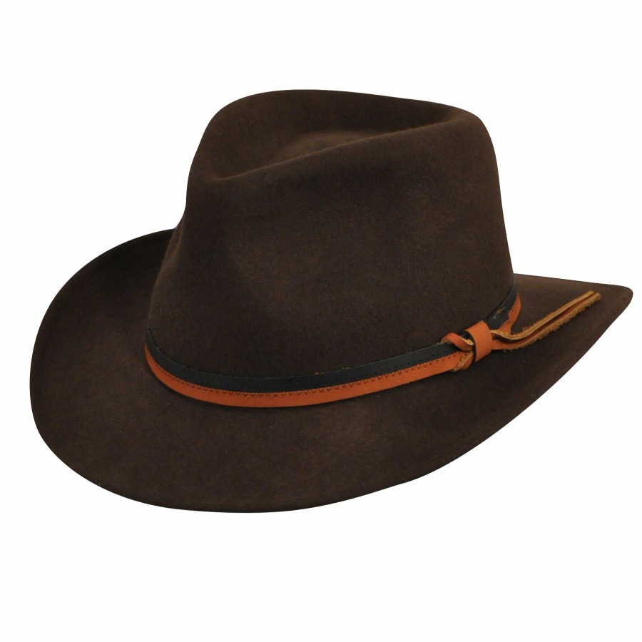 Men'S Country Gentleman Outback Hats | Felt Outback Hat