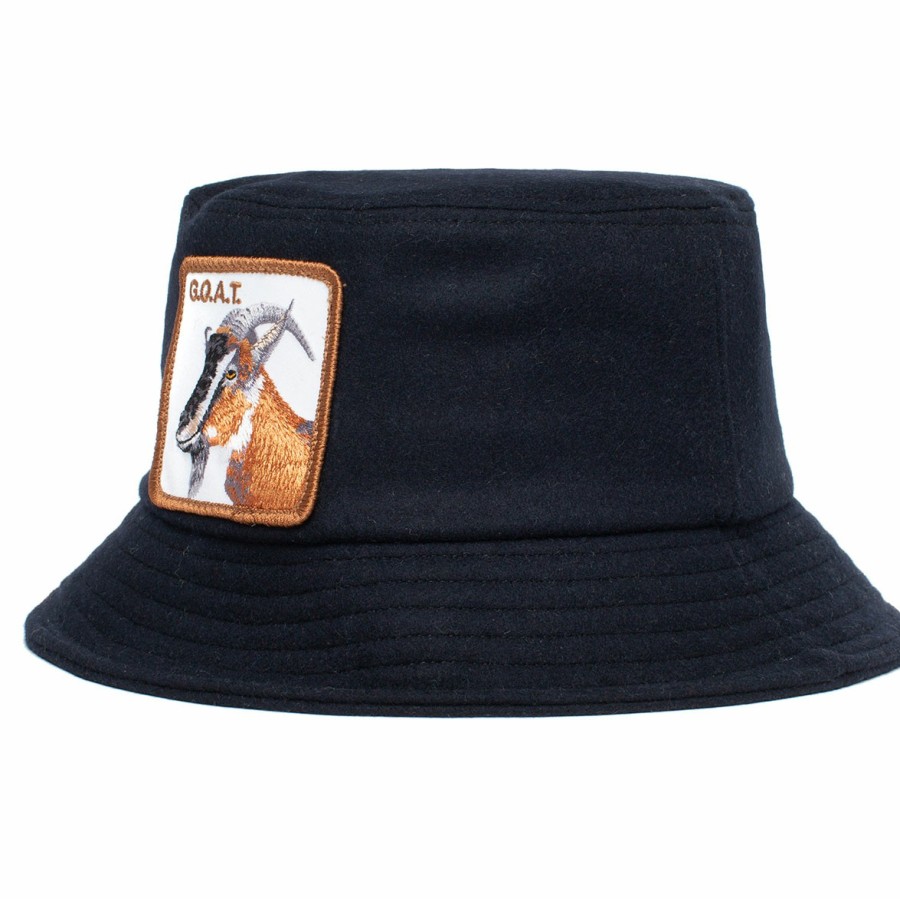 Men'S Goorin Bros. Bucket Hats | G.O.A.T. Heat Bucket Navy