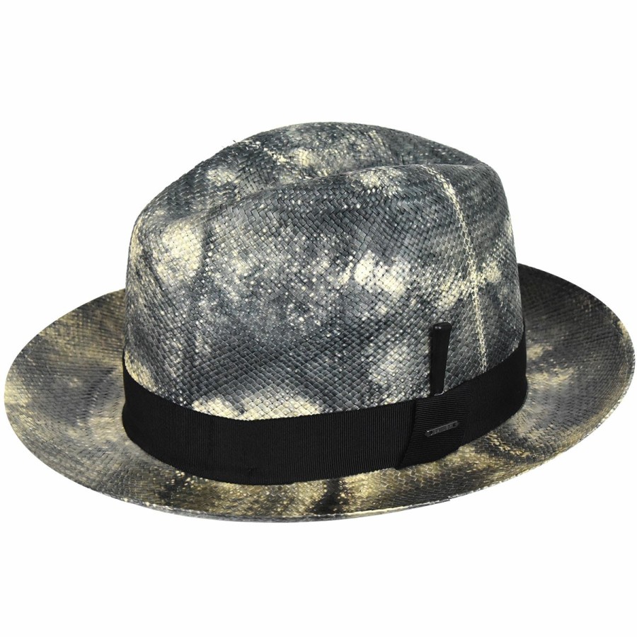 Men'S Bailey 1922 Fedoras | Derwent Fedora Black/White